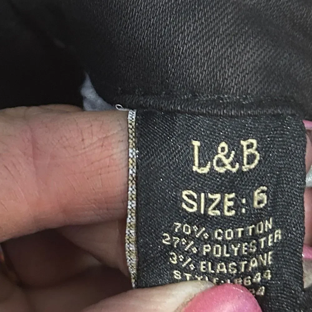 5 for $25🔥L&B Lucky & Blessed‎ Mesh & Lace Patched Denim Jeans Size 6